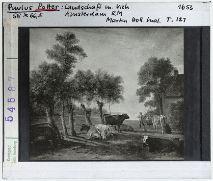 Vorschaubild Paulus Potter: Landschaft mit Vieh 